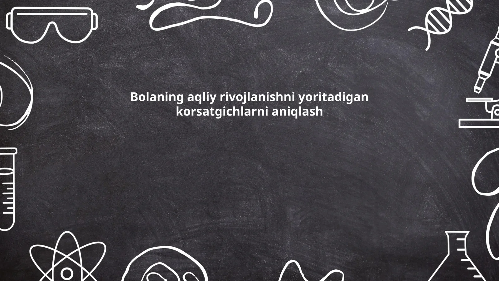 Bola nutqining rivojlanishi