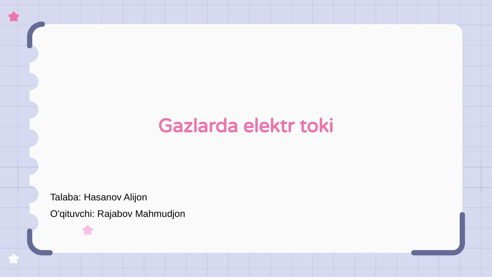Gazlarda elektr toki