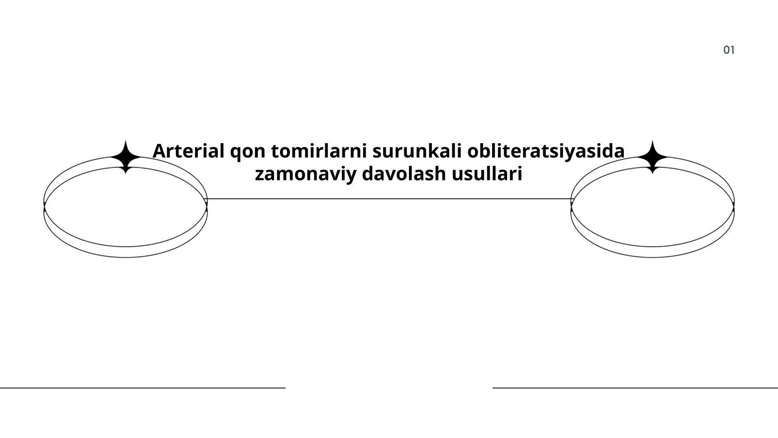 Arterial qon tomirlarni surunkali obliteratsiyasida zamonaviy davolash usullari