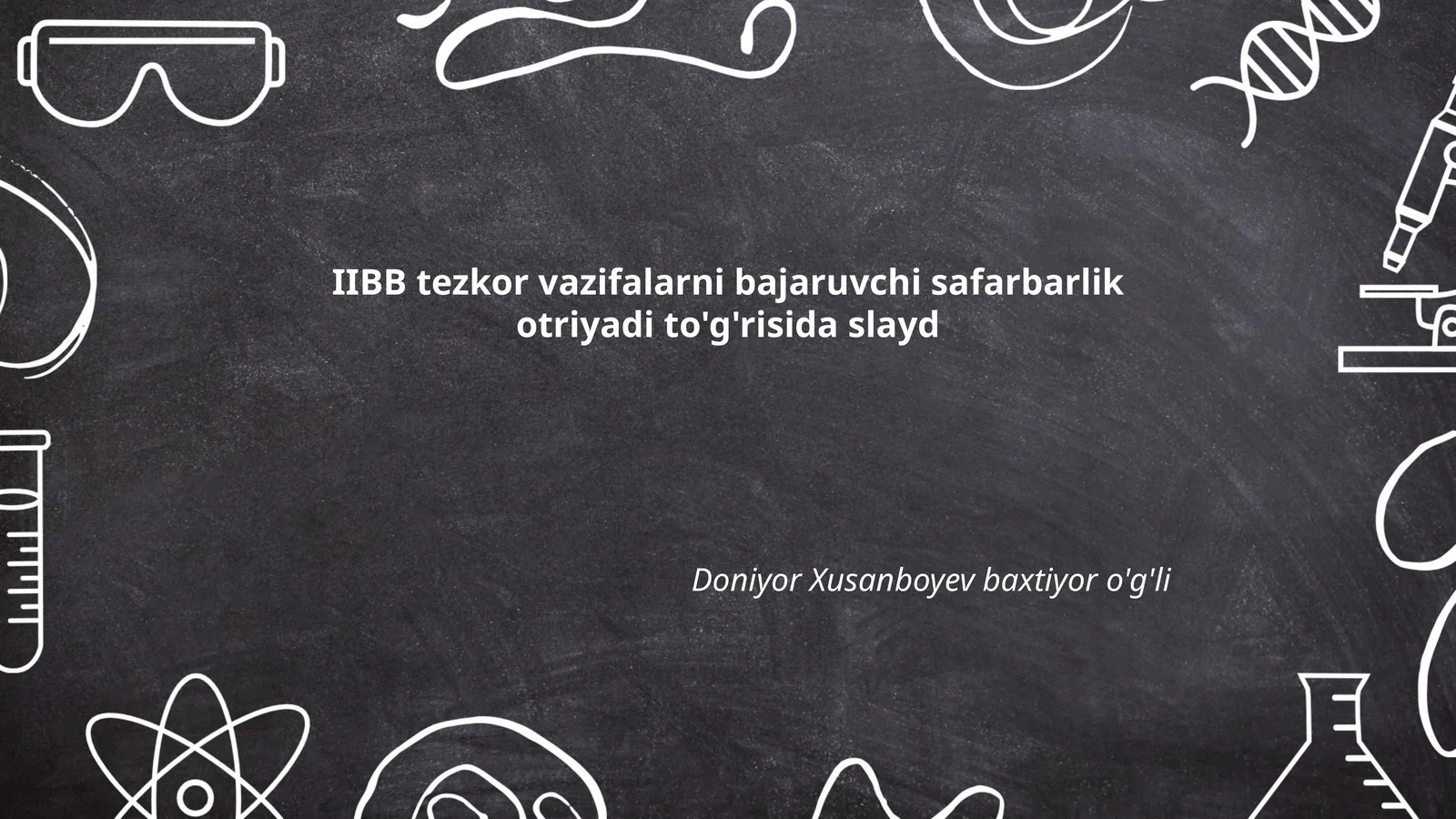 IIBB tezkor safarbarlik otryadi