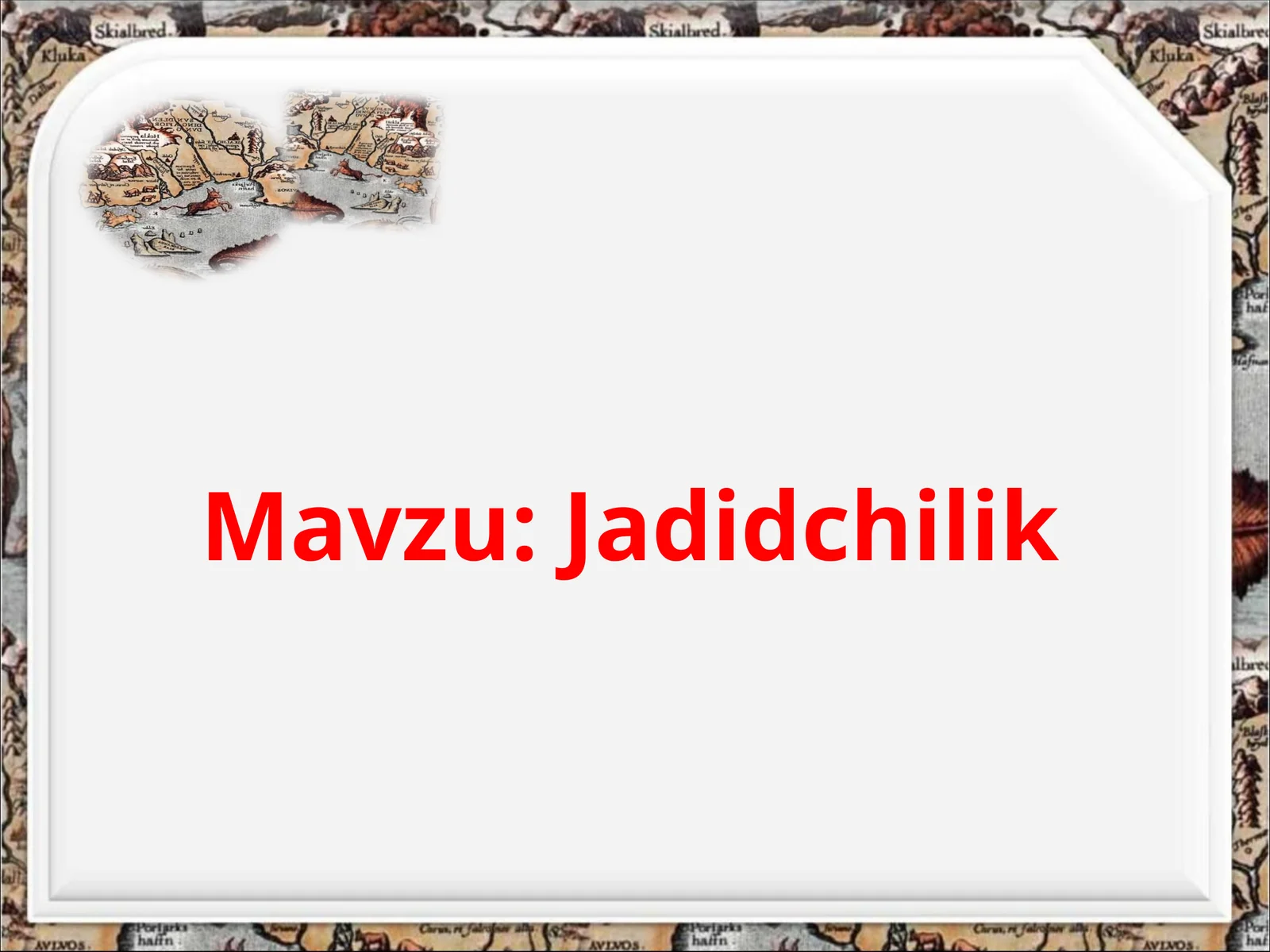 Jadidchilik