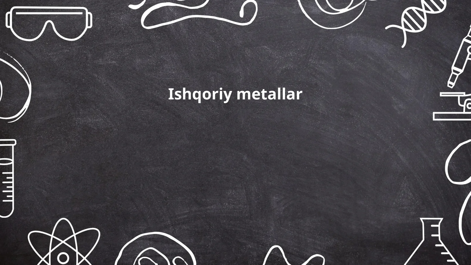 Ishqoriy metallar