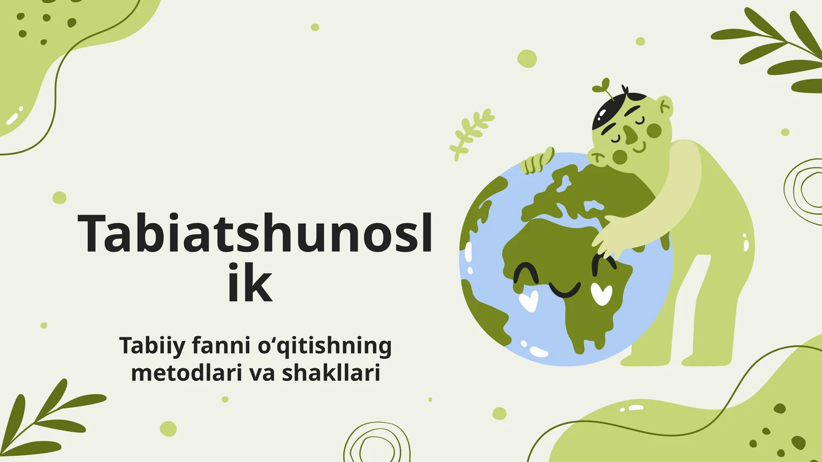 Tabiatshunoslik