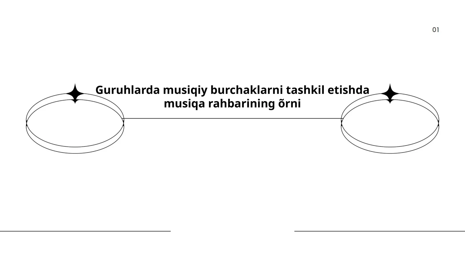 Guruhlarda musiqiy burchaklarni tashkil etishda musiqa rahbarining õrni