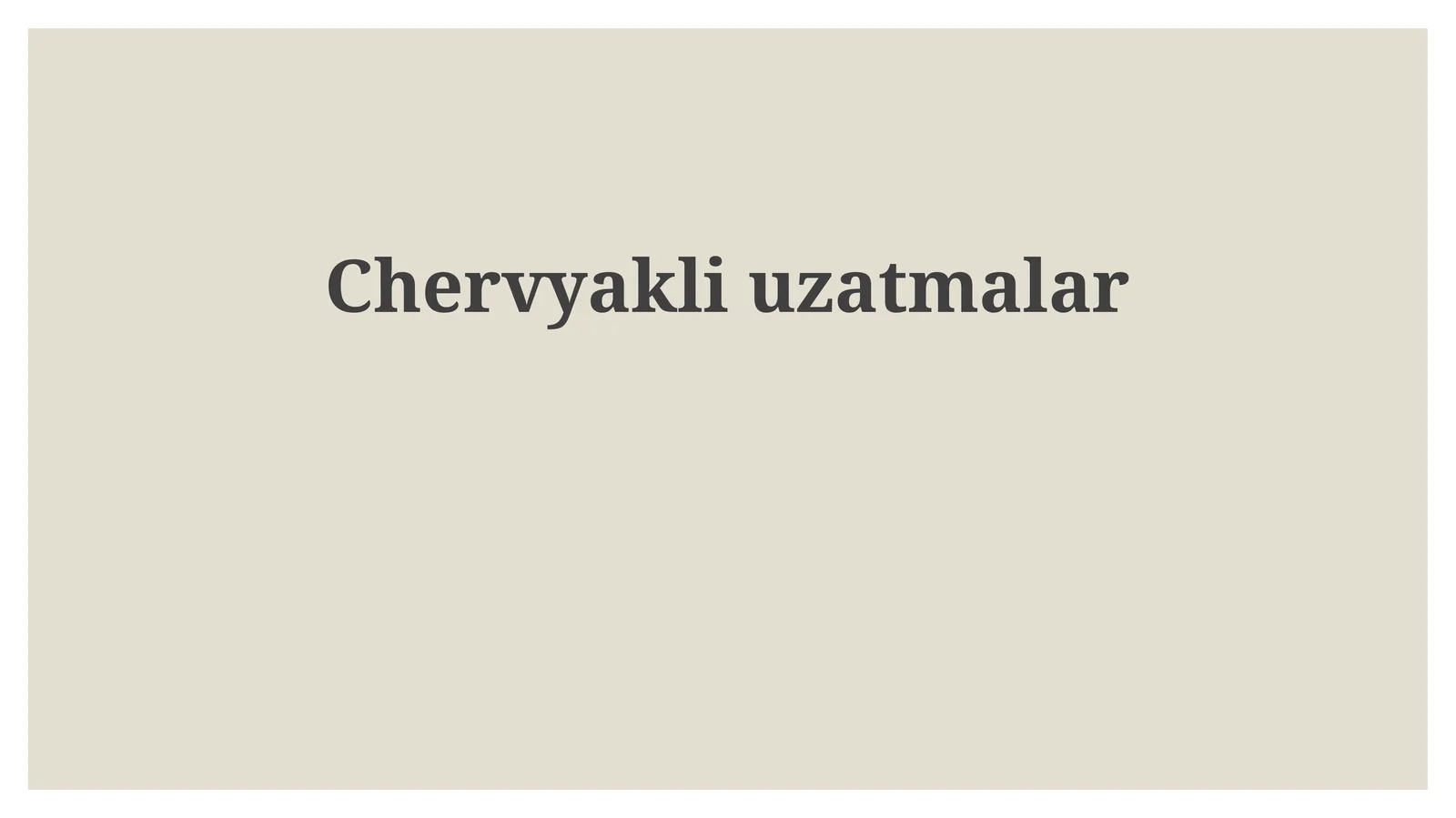 Chervyakliuzatmalar
