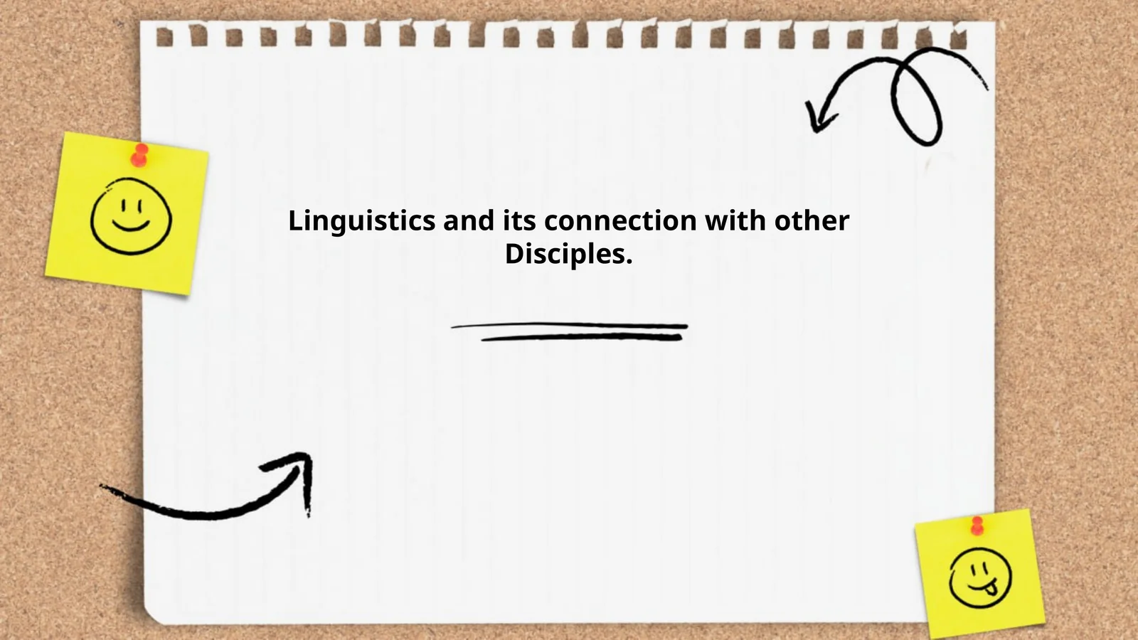 Linguistics and its connection with other Disciples