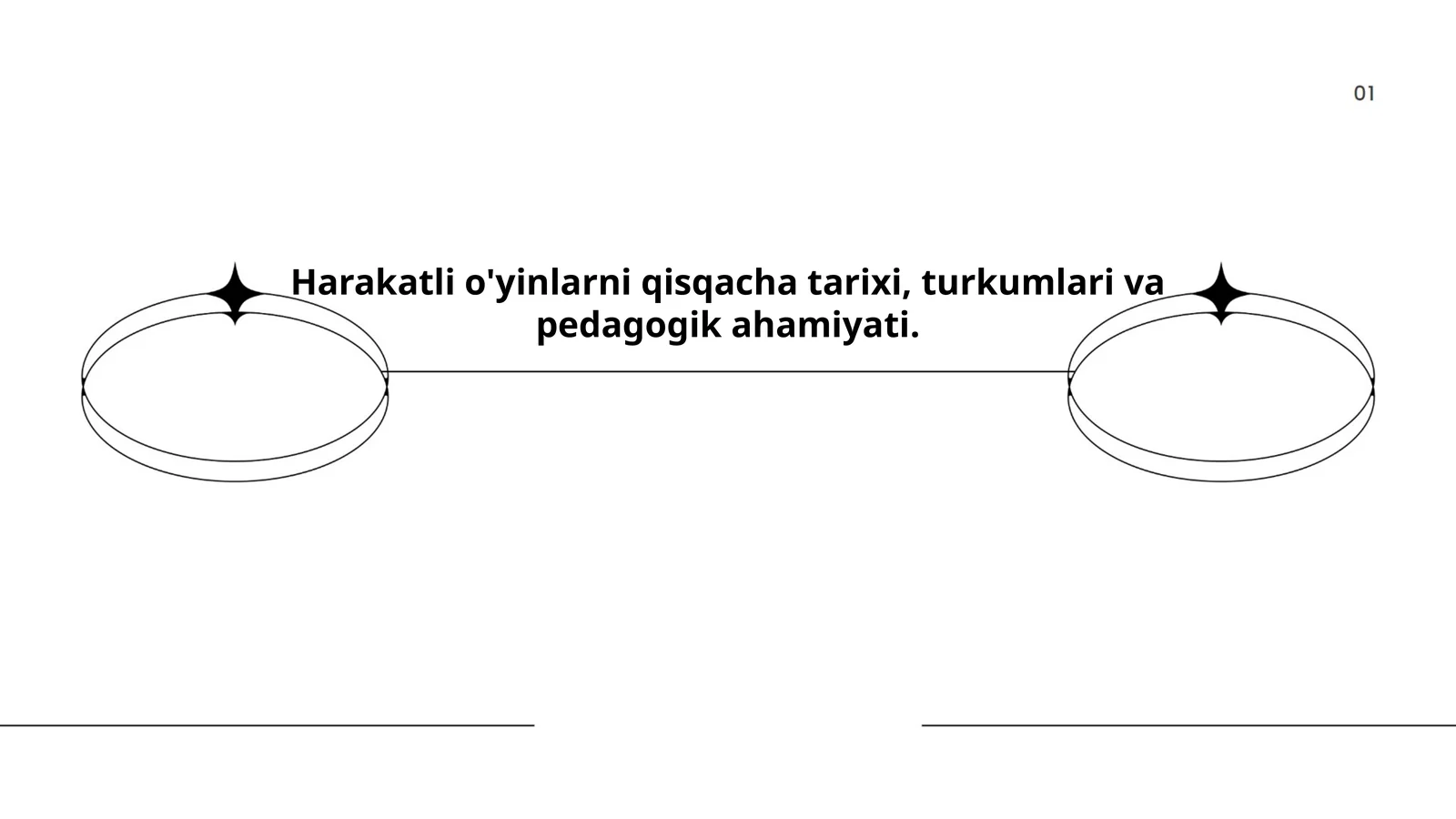 Harakatli o'yinlarni qisqacha tarixi