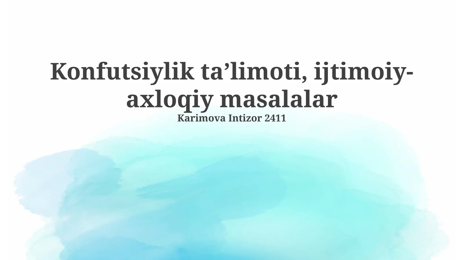 Konfutsiylik taʼlimoti, ijtimoiy-axloqiy masalalar
