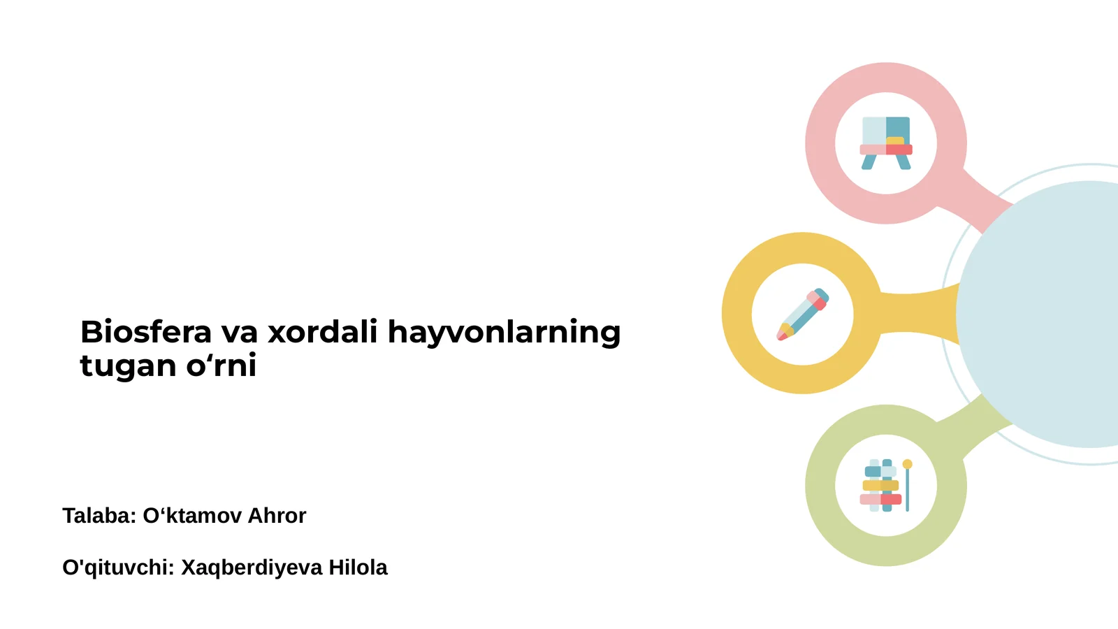 Xordali hayvonlarning tugan oʻrni