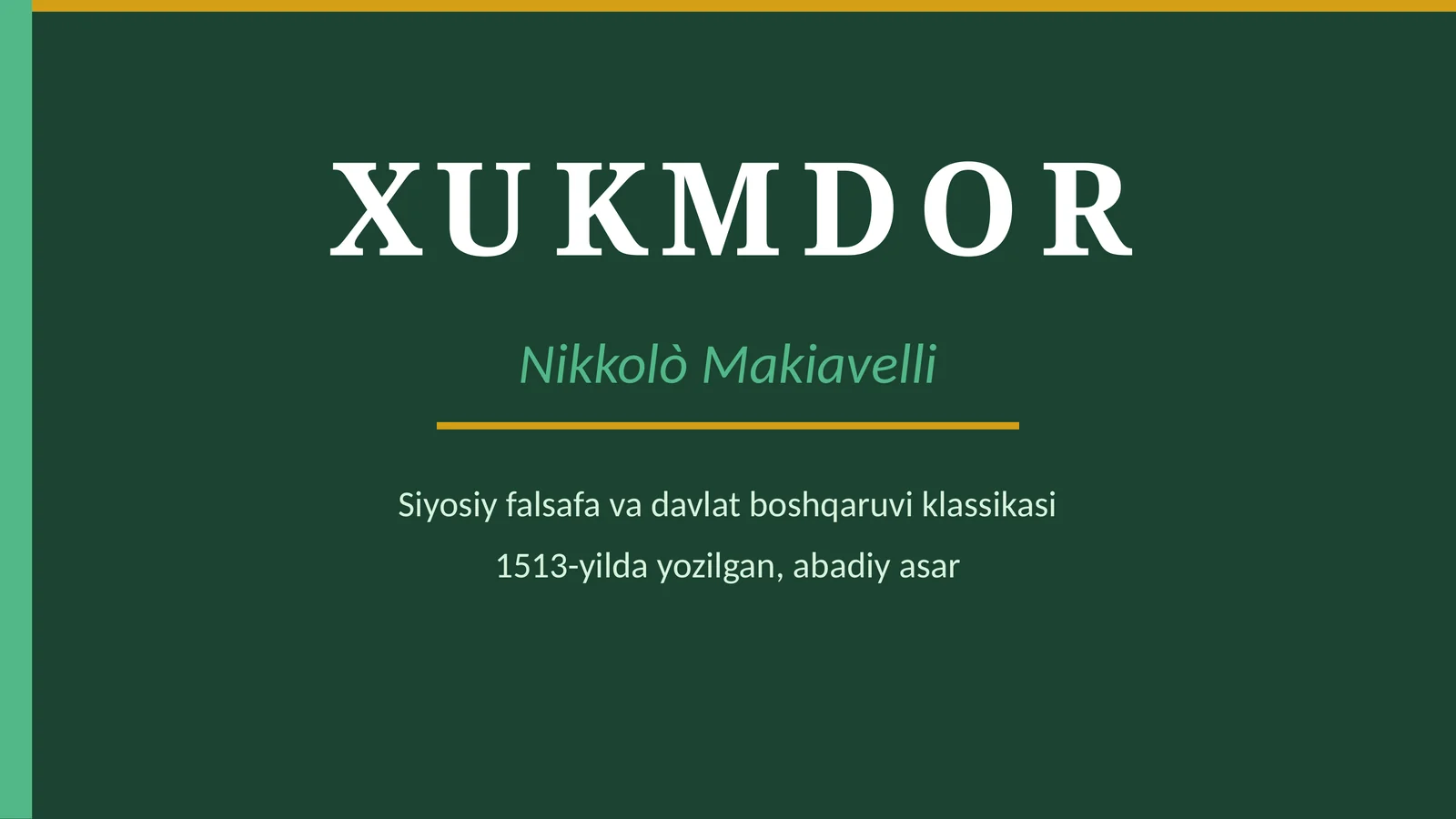 XUKMDOR