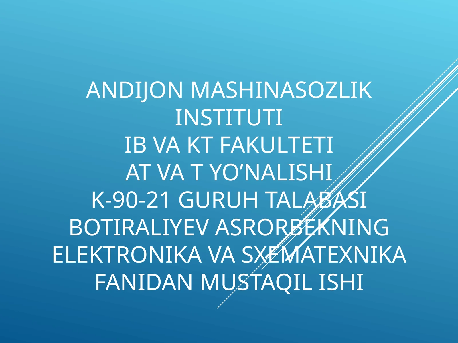 Optoelektron elementlar va optronlar