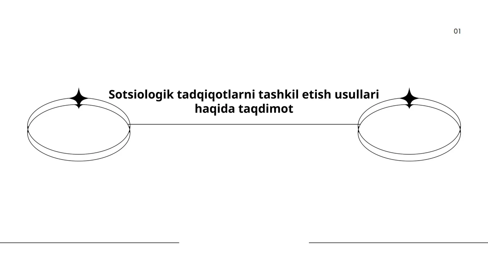 Sotsiologik tadqiqotlarni tashkil etish usullari haqida taqdimot