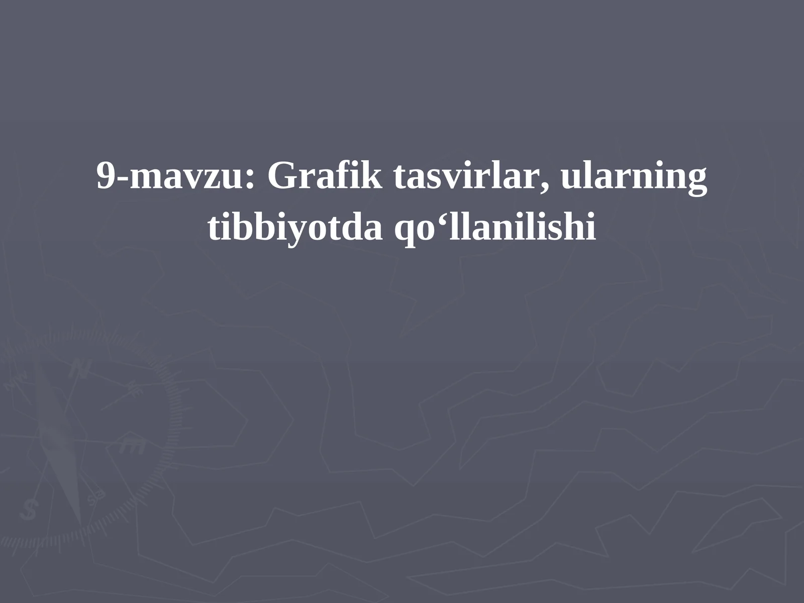 Grafik tasvirlar, ularning tibbiyotda qo‘llanilishi