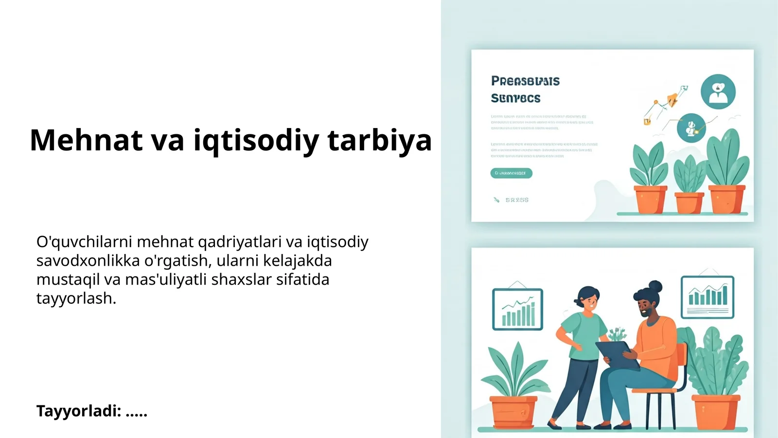 Mehnat va iqtisodiy tarbiya