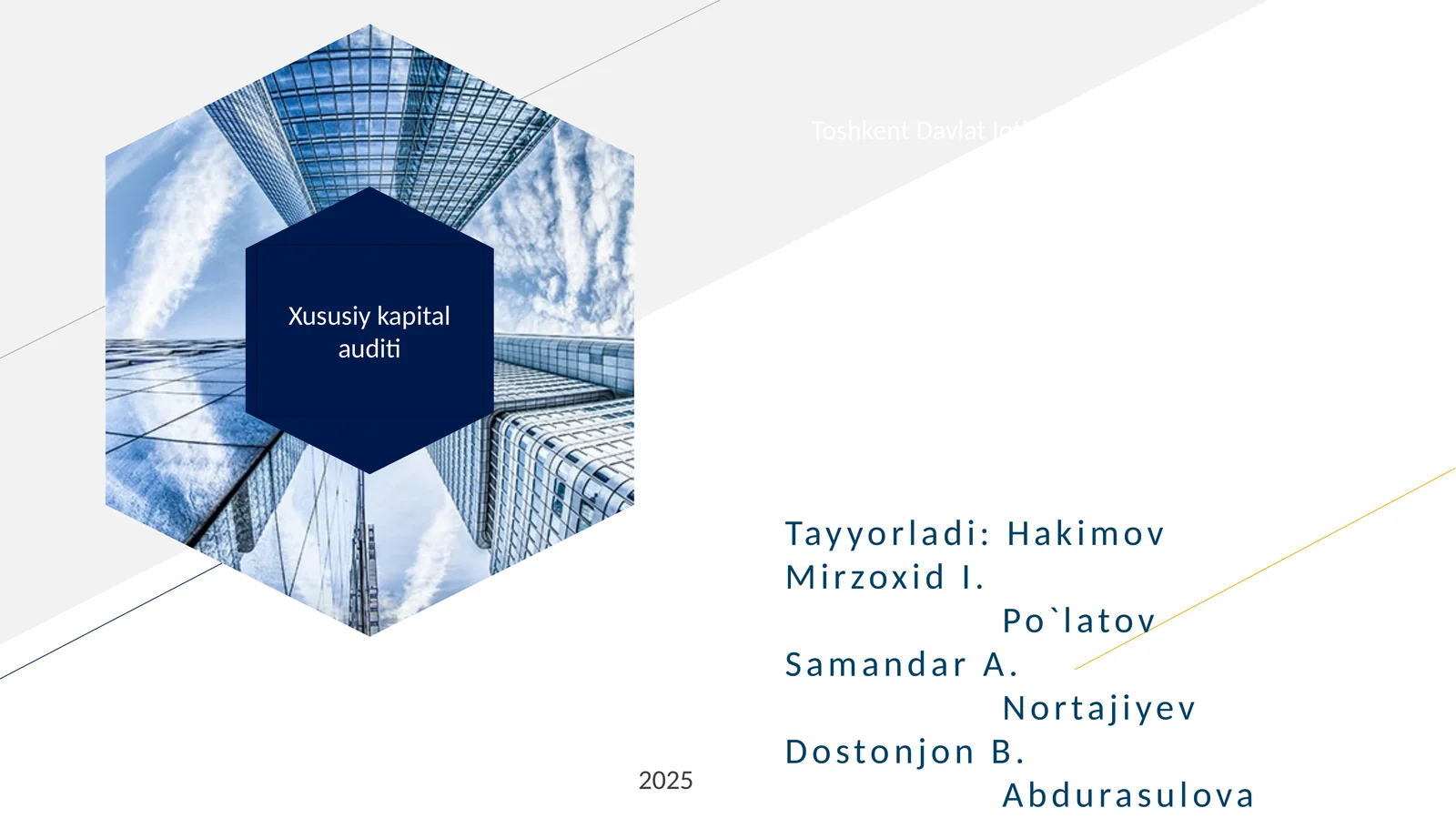 Xususiy kapital auditi