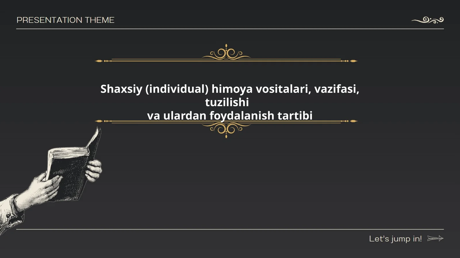 Shaxsiy (individual) himoya vositalari, vazifasi, tuzilishi va ulardan foydalanish tartibi