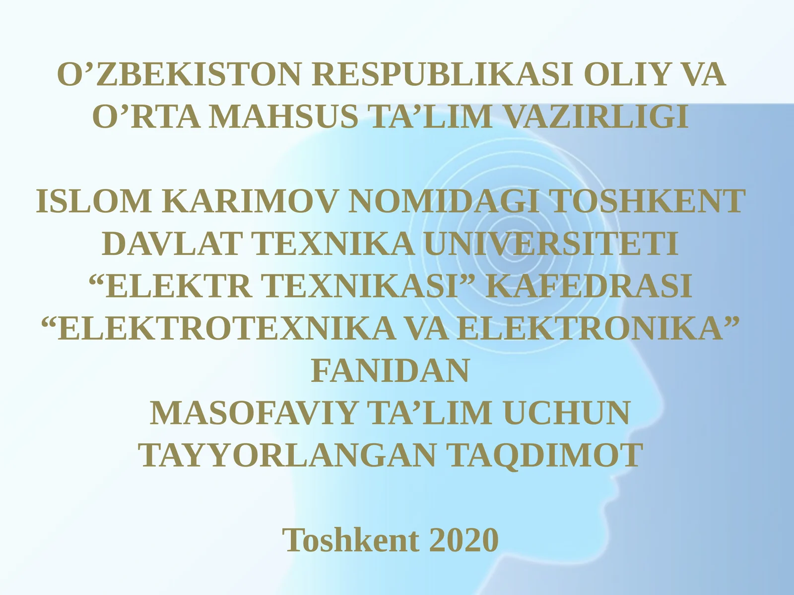 MURAKKAB ELЕKTR ZANJIRLARINI HISOBLASH