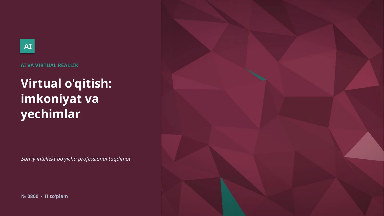 AI VA VIRTUAL REALLIK