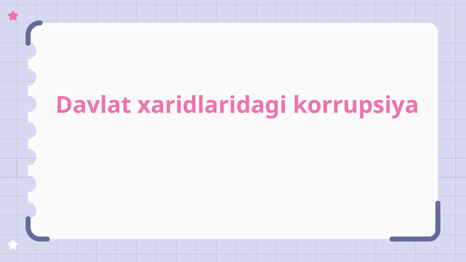 Davlatxaridlaridagikorrupsiya
