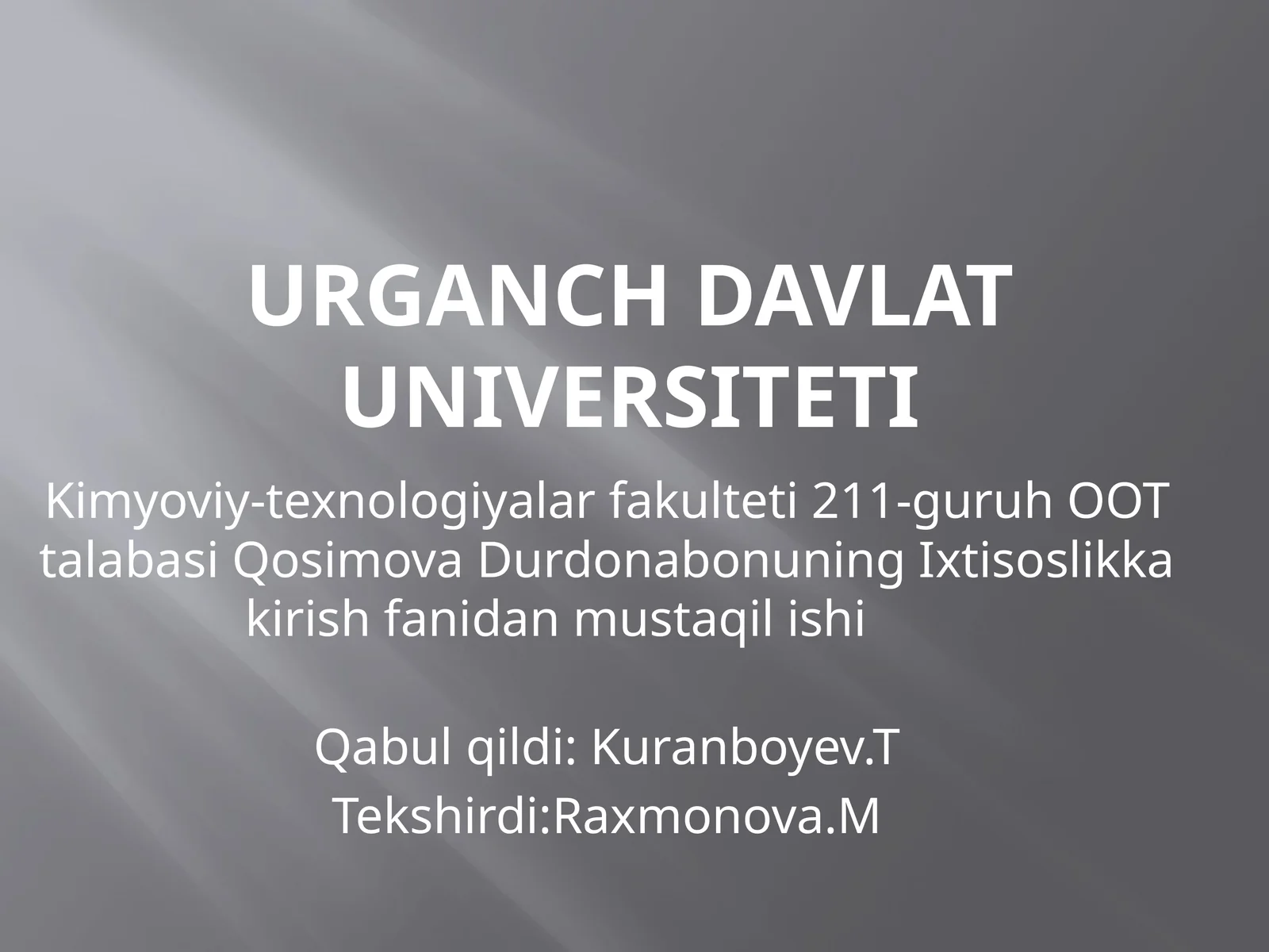 Don maxsulotlarini qayta ishlash sanoat korxonalari