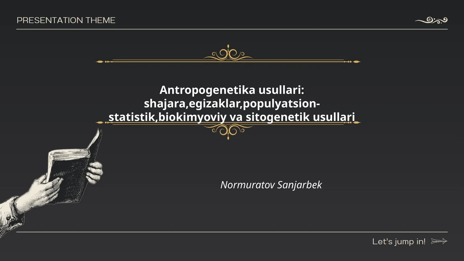 Antropogenetika usullari