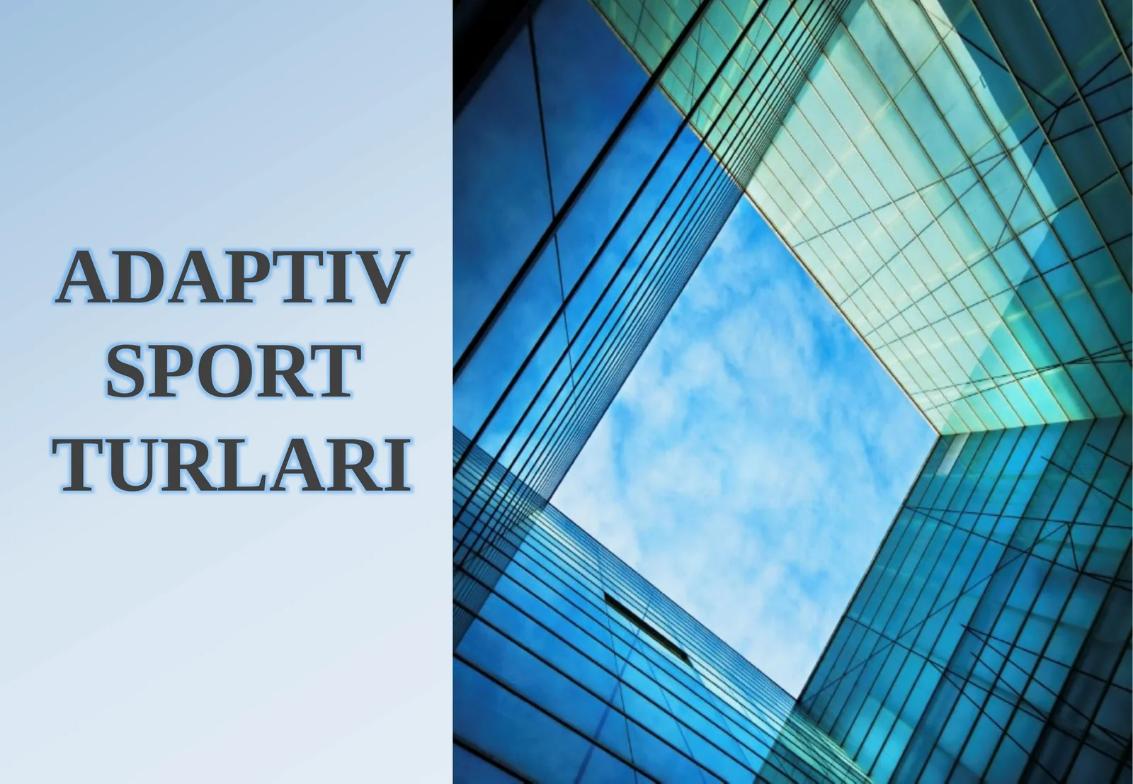 ADAPTIV SPORT TURLARI
