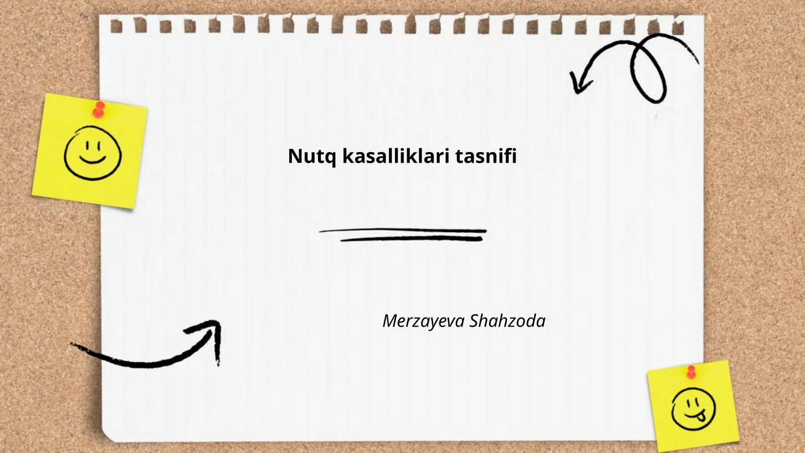 Nutq kasalliklari tasnifi