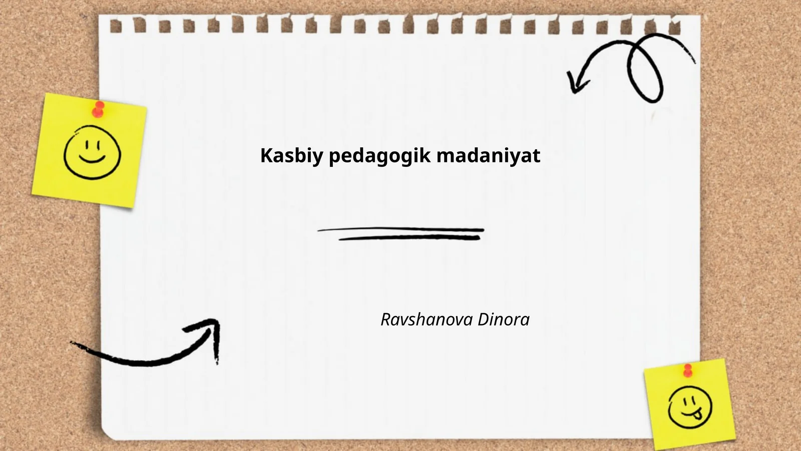 Kasbiy pedagogik madaniyat