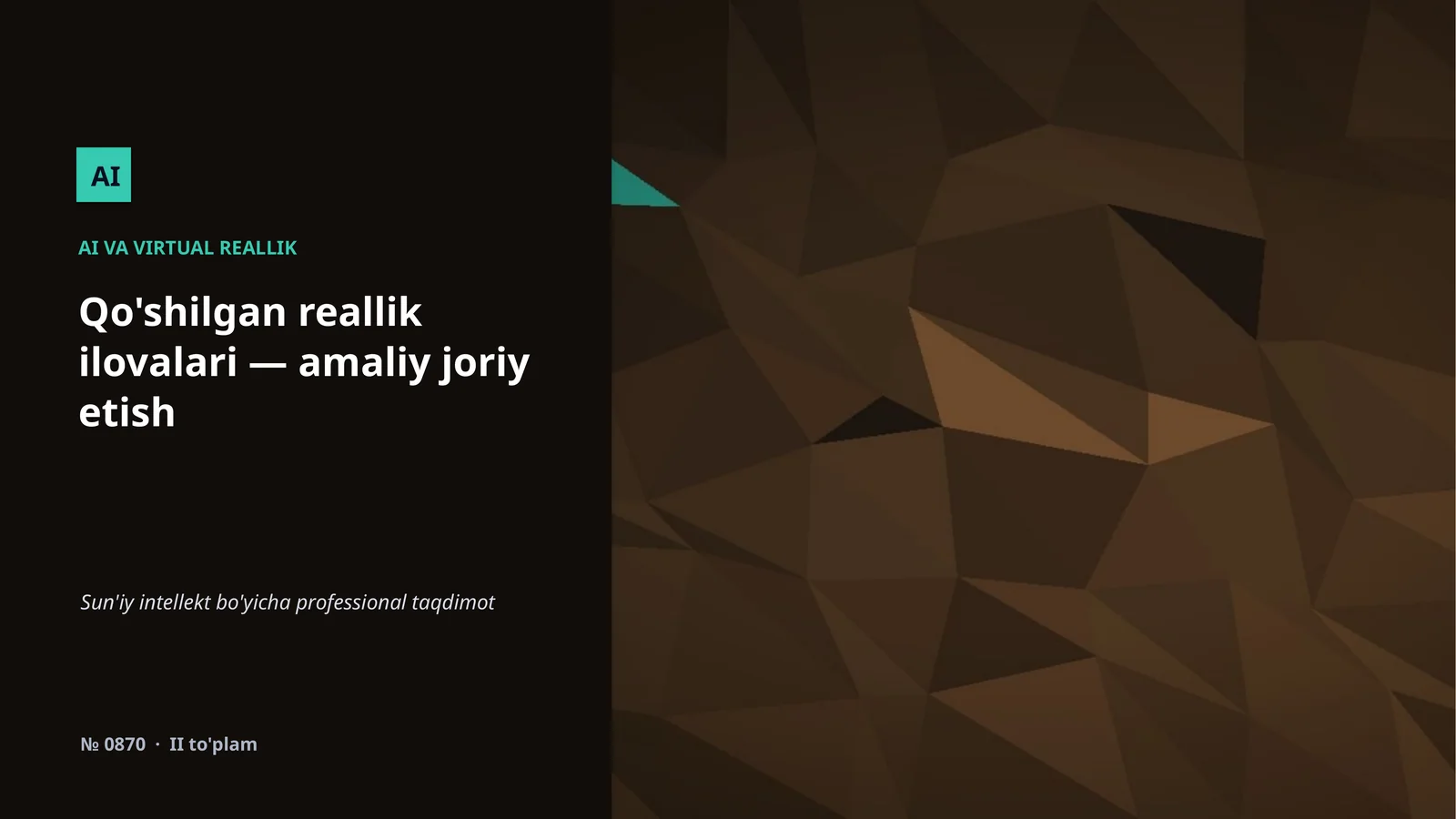 AI VA VIRTUAL REALLIK