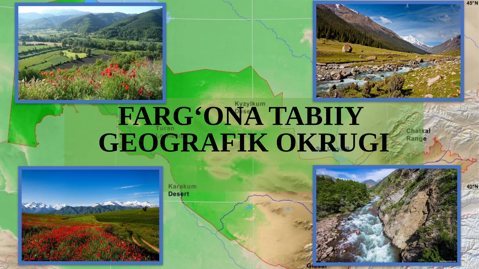 7-sinf. Geografiya. FARG‘ONA TABIIY GEOGRAFIK OKRUGI