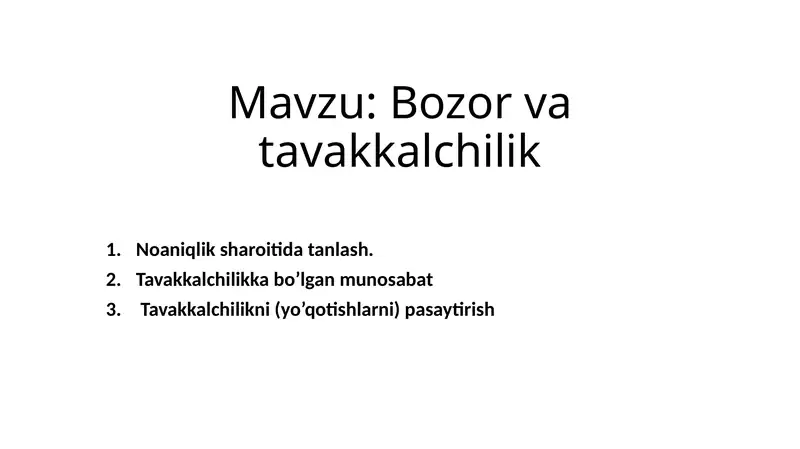 Mikroiqtisodiyot Darslik