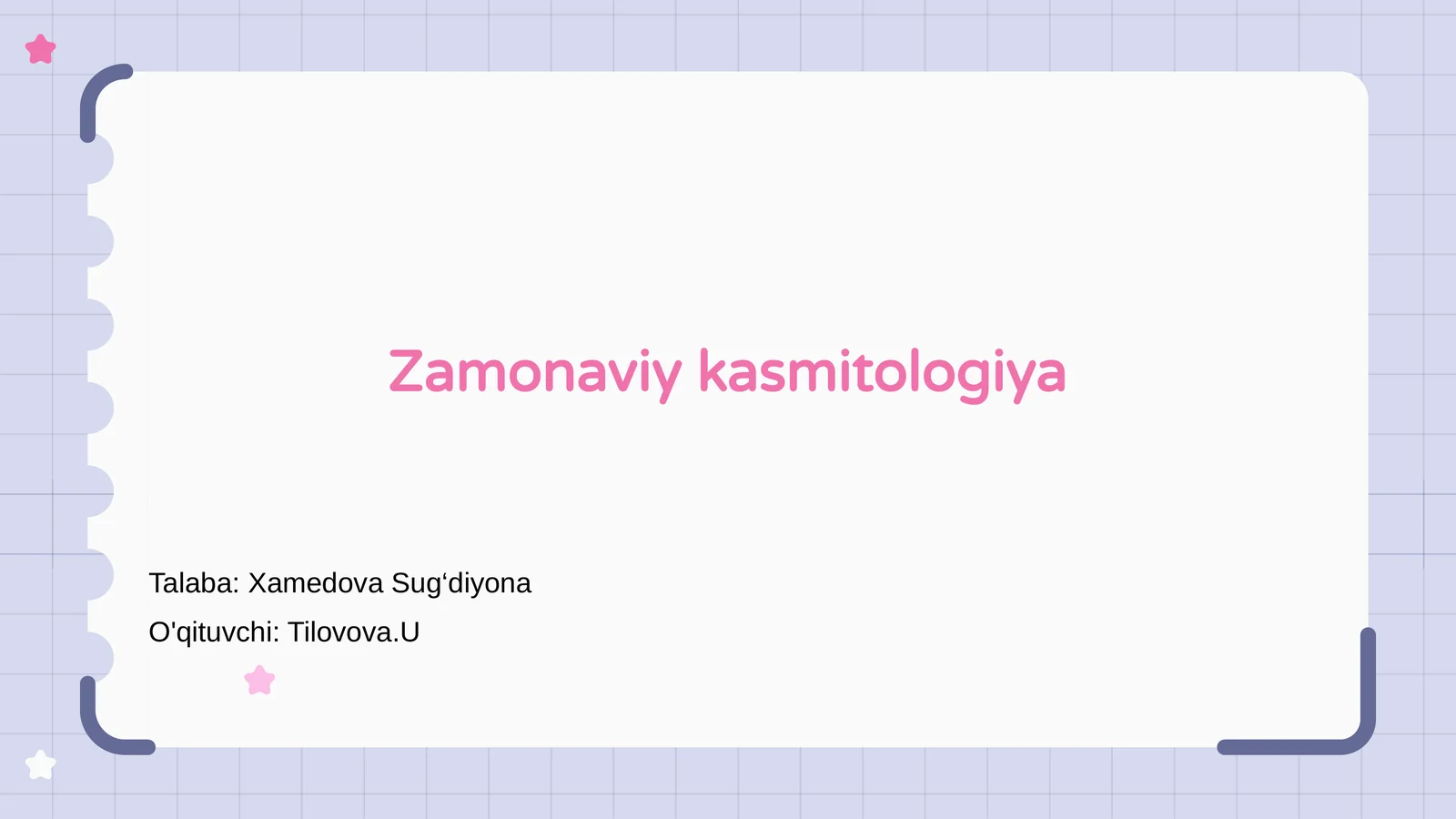 Zamonaviy kasmitologiya