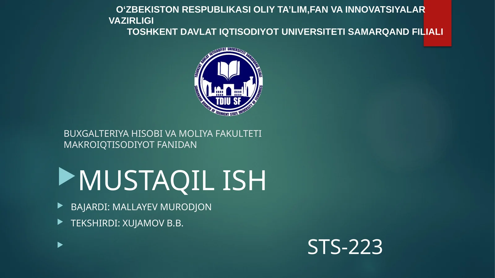 Davlat byudjeti, soliqlar va davlat qarzi