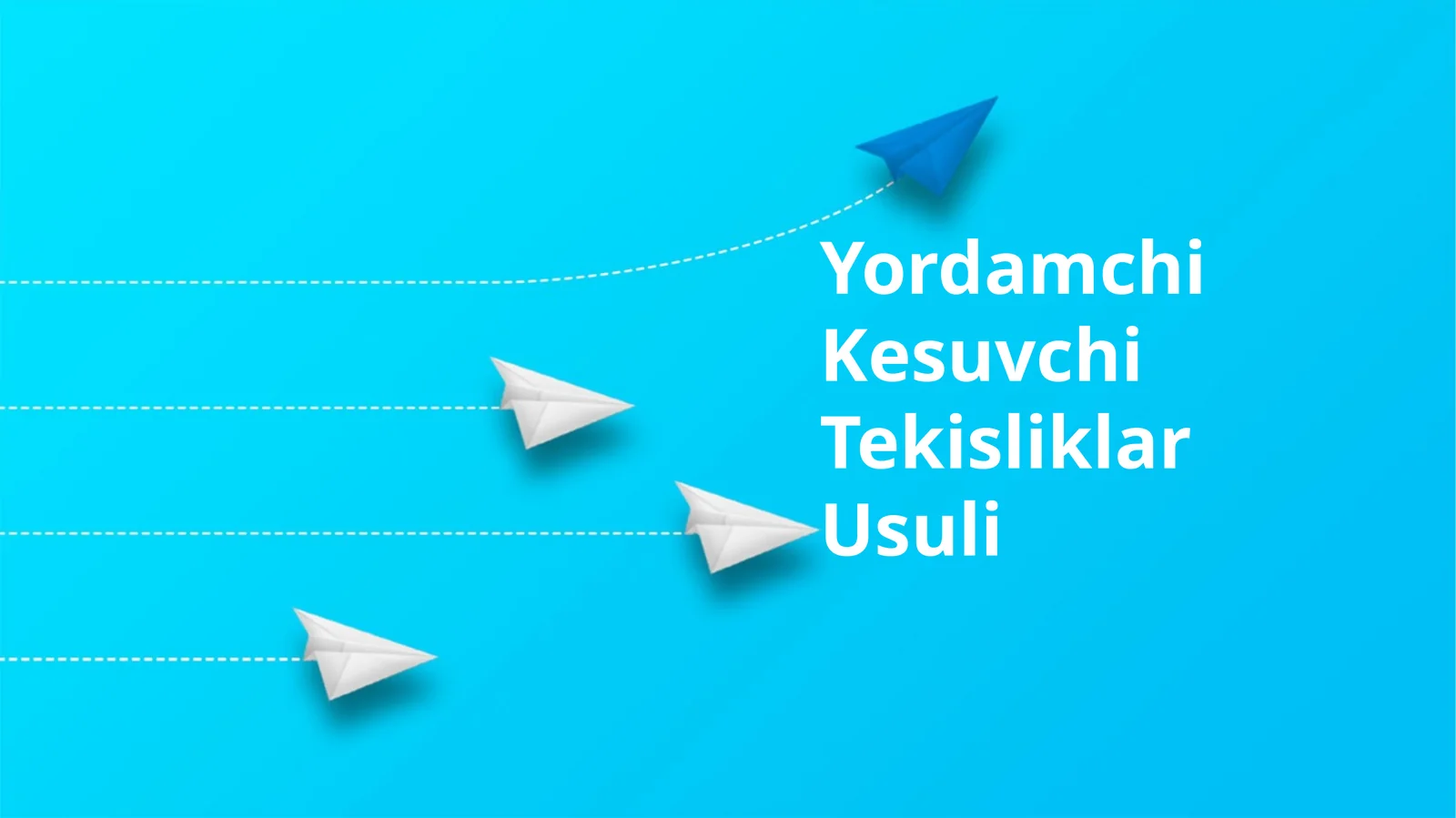 Yordamchi Kesuvchi Tekisliklar Usuli