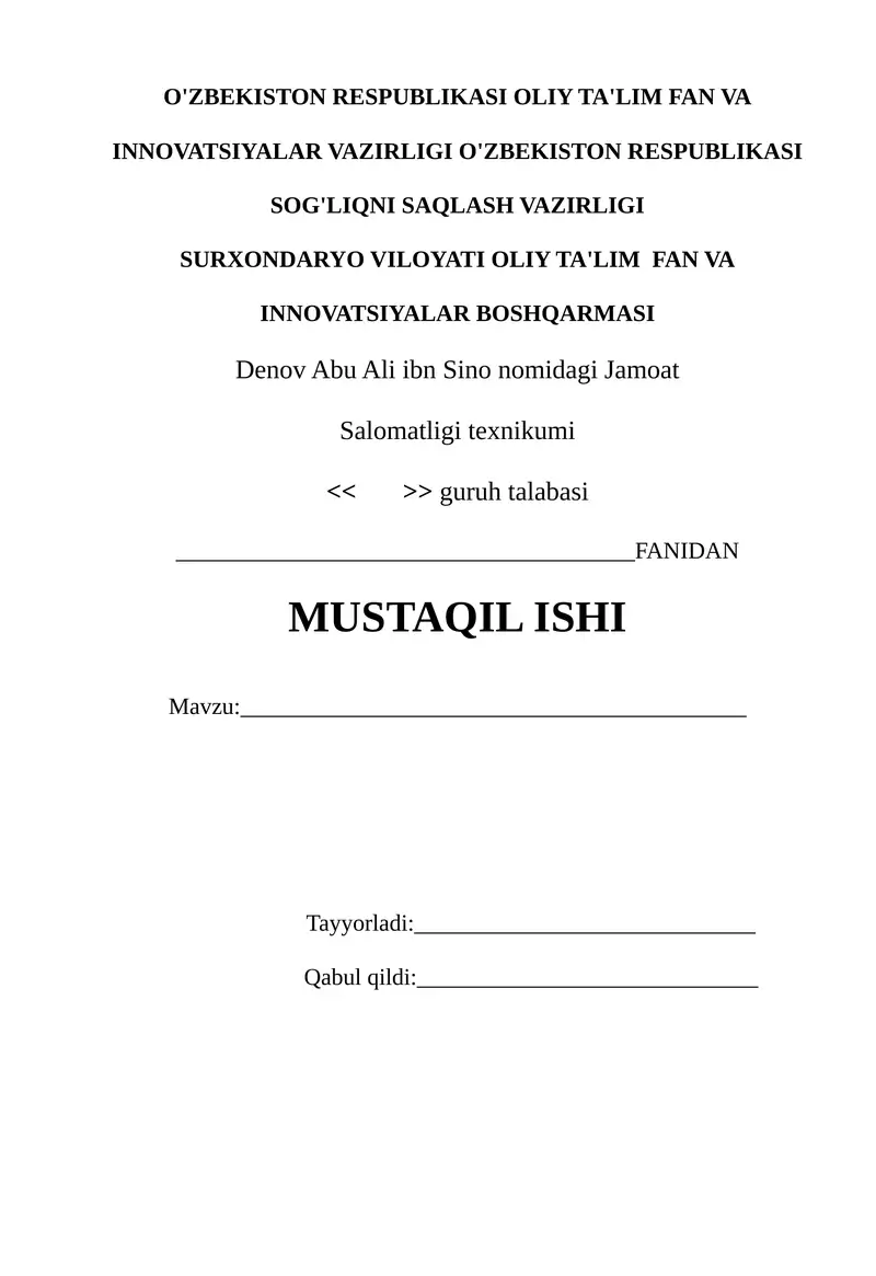 Kimyoviy moddalar, oksidlar, kislotalar va tuzlarning nomi