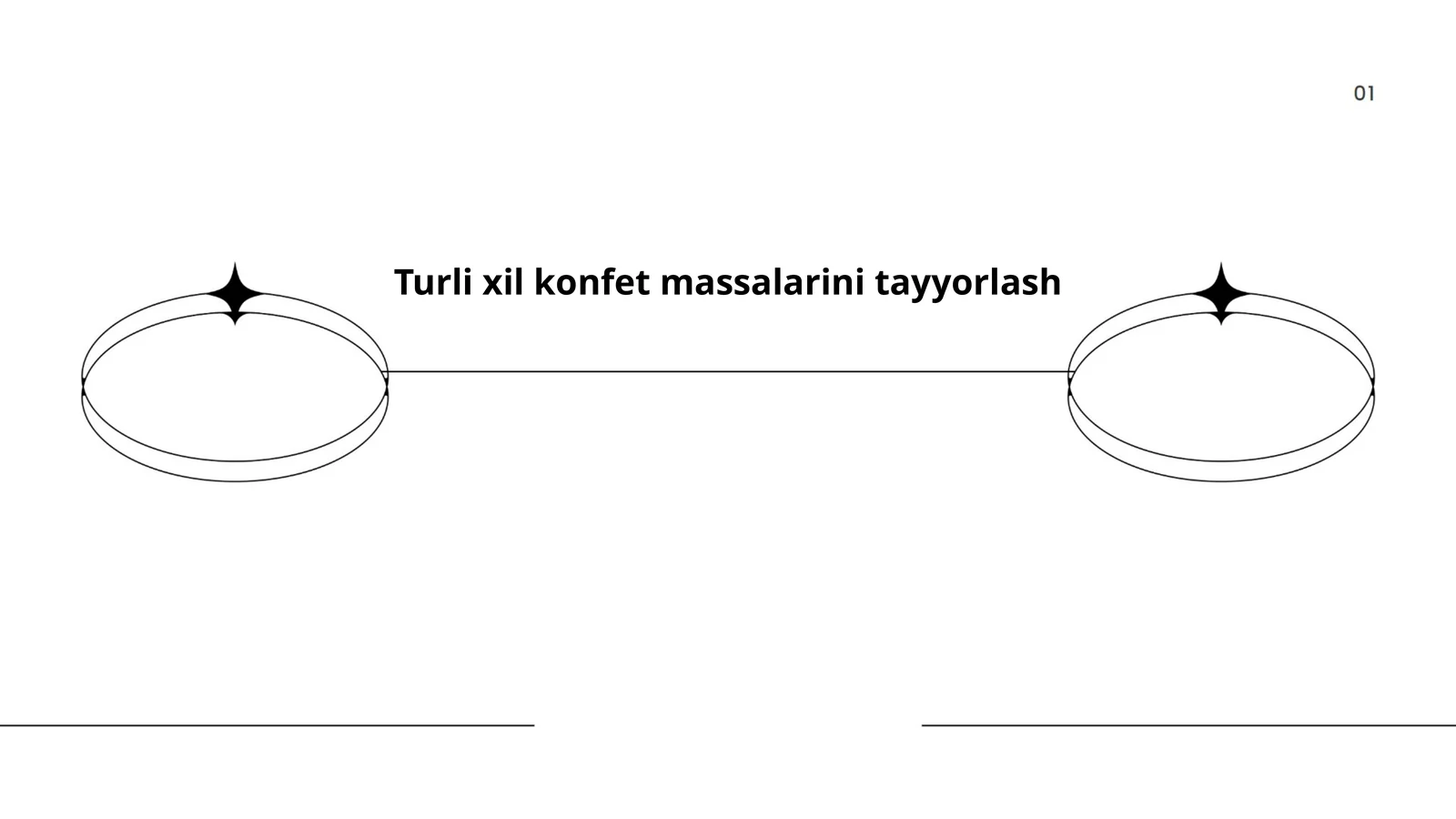 Turli xil konfet massalarini tayyorlash