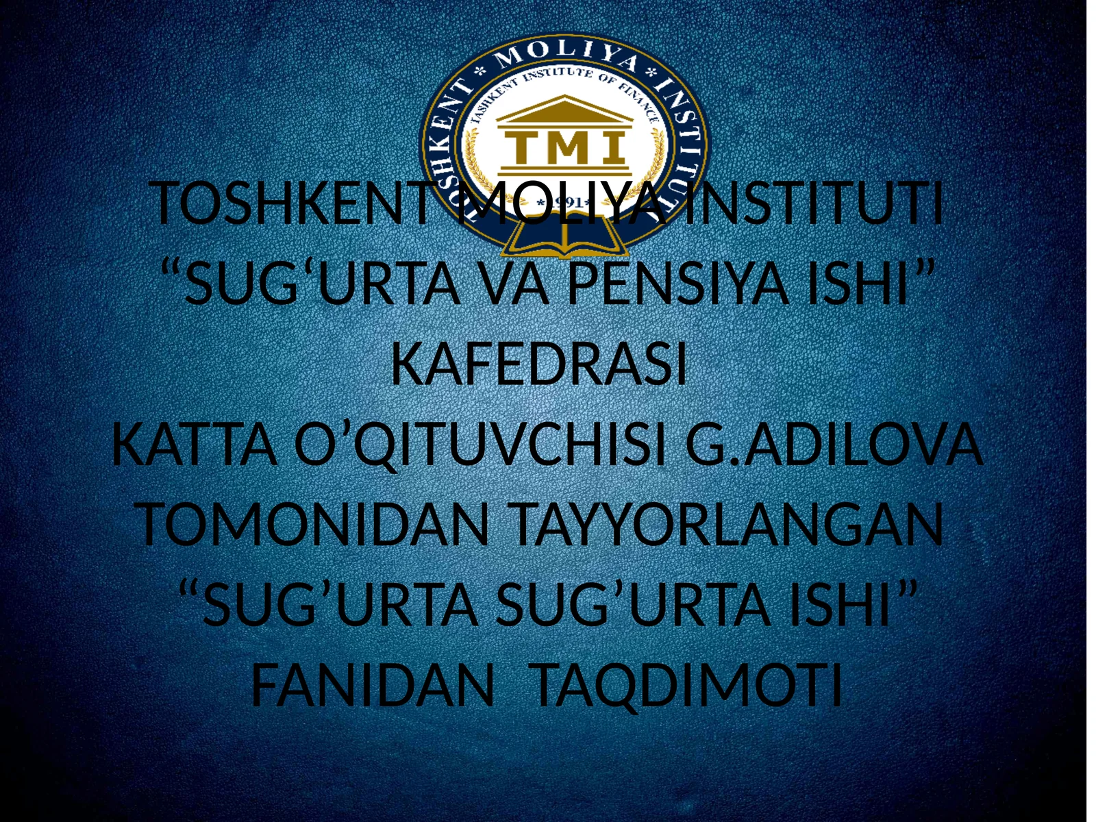 Majburiydavlatsug’urtaturlarivaularnio’zigaxosxususiyatlari