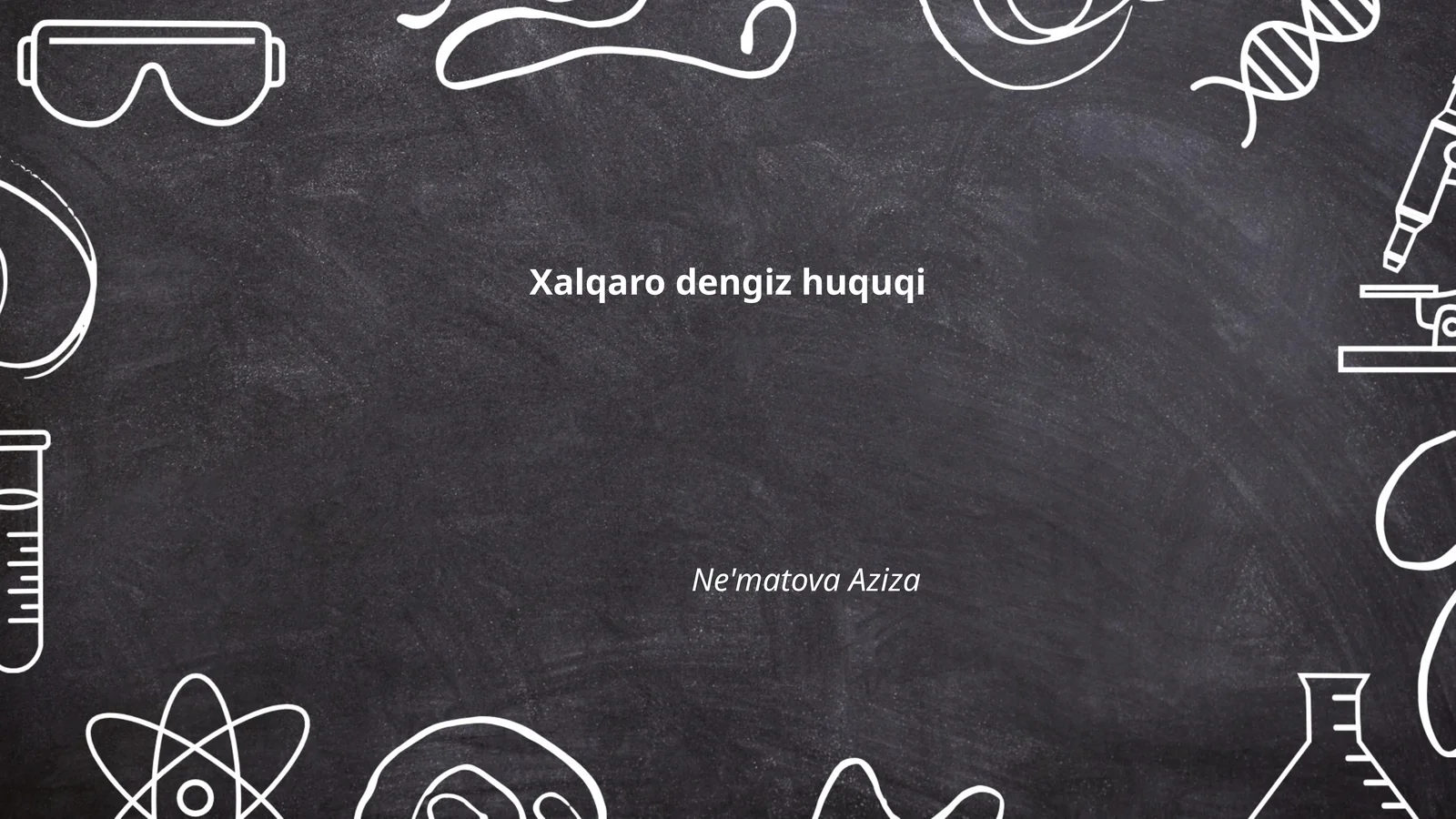 Xalqaro dengiz huquqi