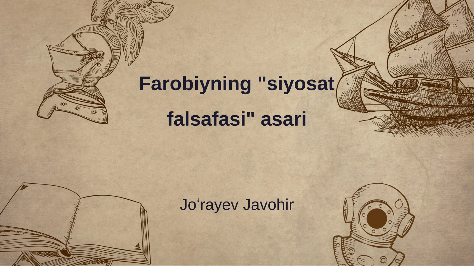 Farobiyning "siyosat falsafasi" asari