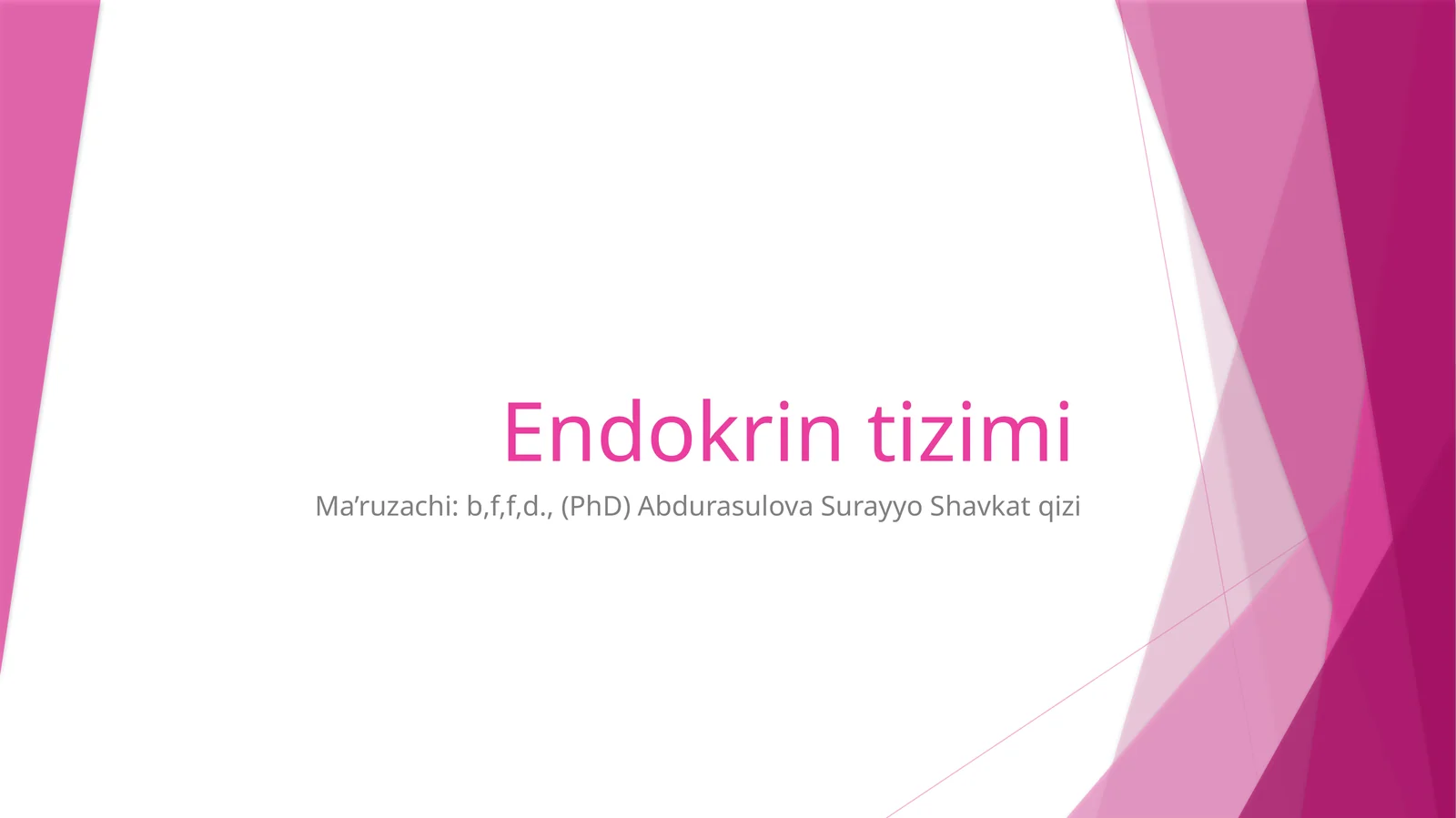 Endokrintizimi