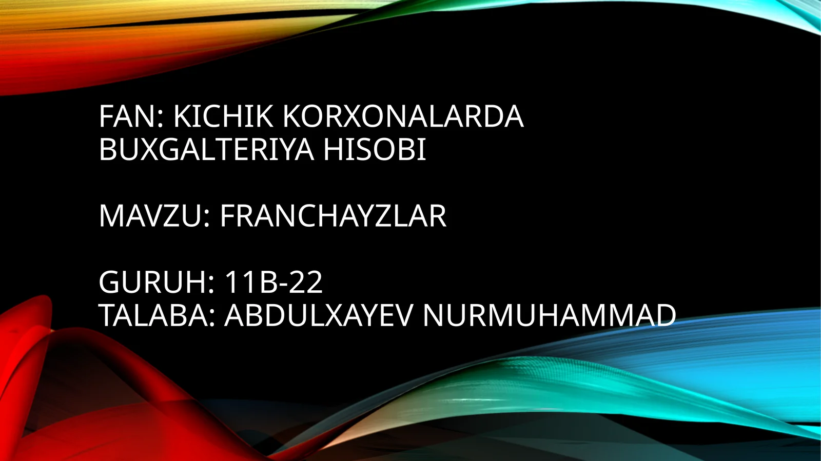 Franchayzlar