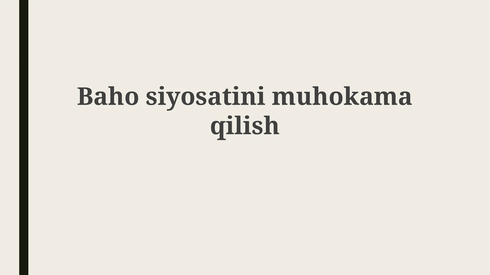 Iqlim siyosatining asosiy yoʻnalishlari