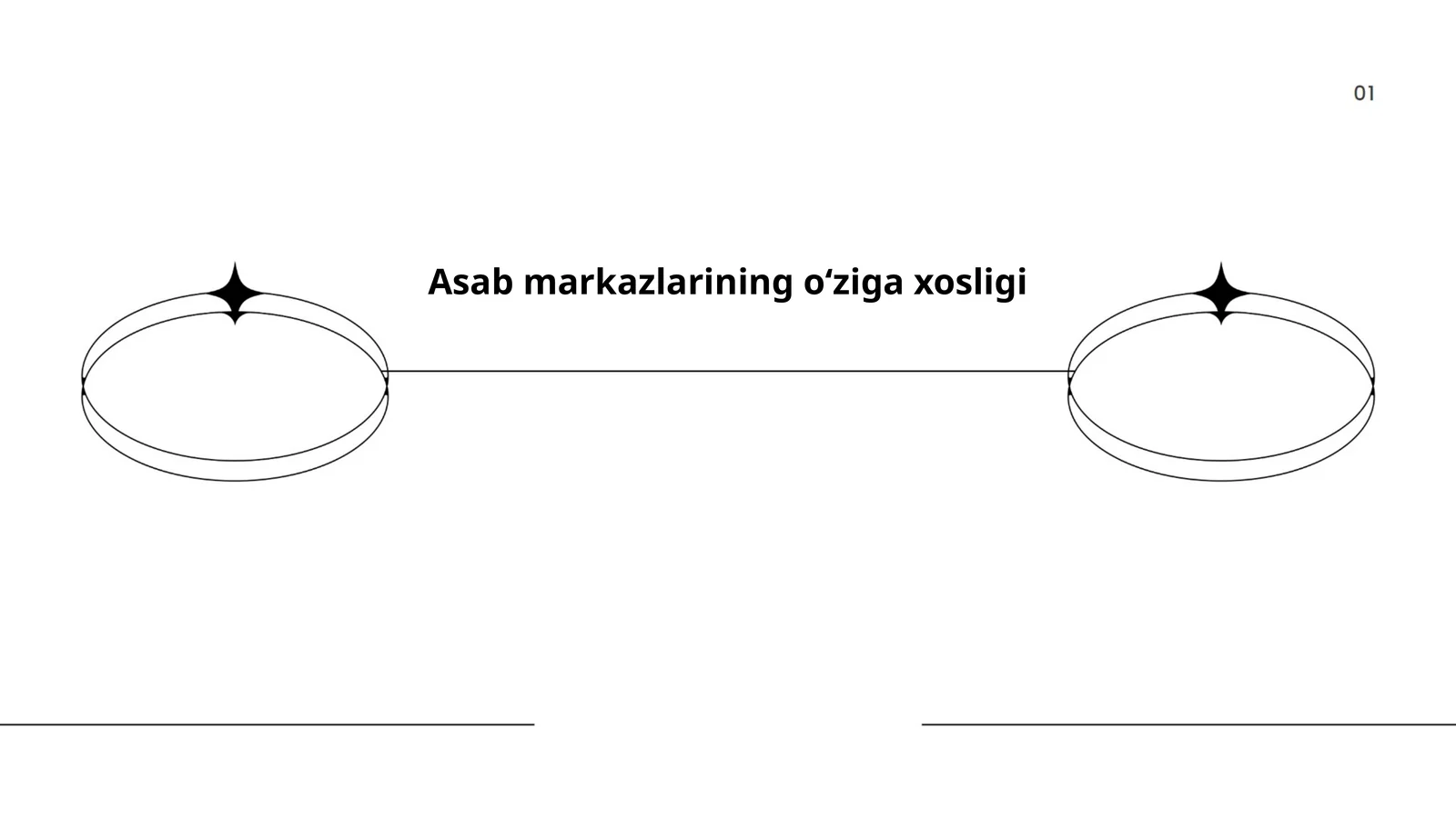 Asab markazlarining oʻziga xosligi