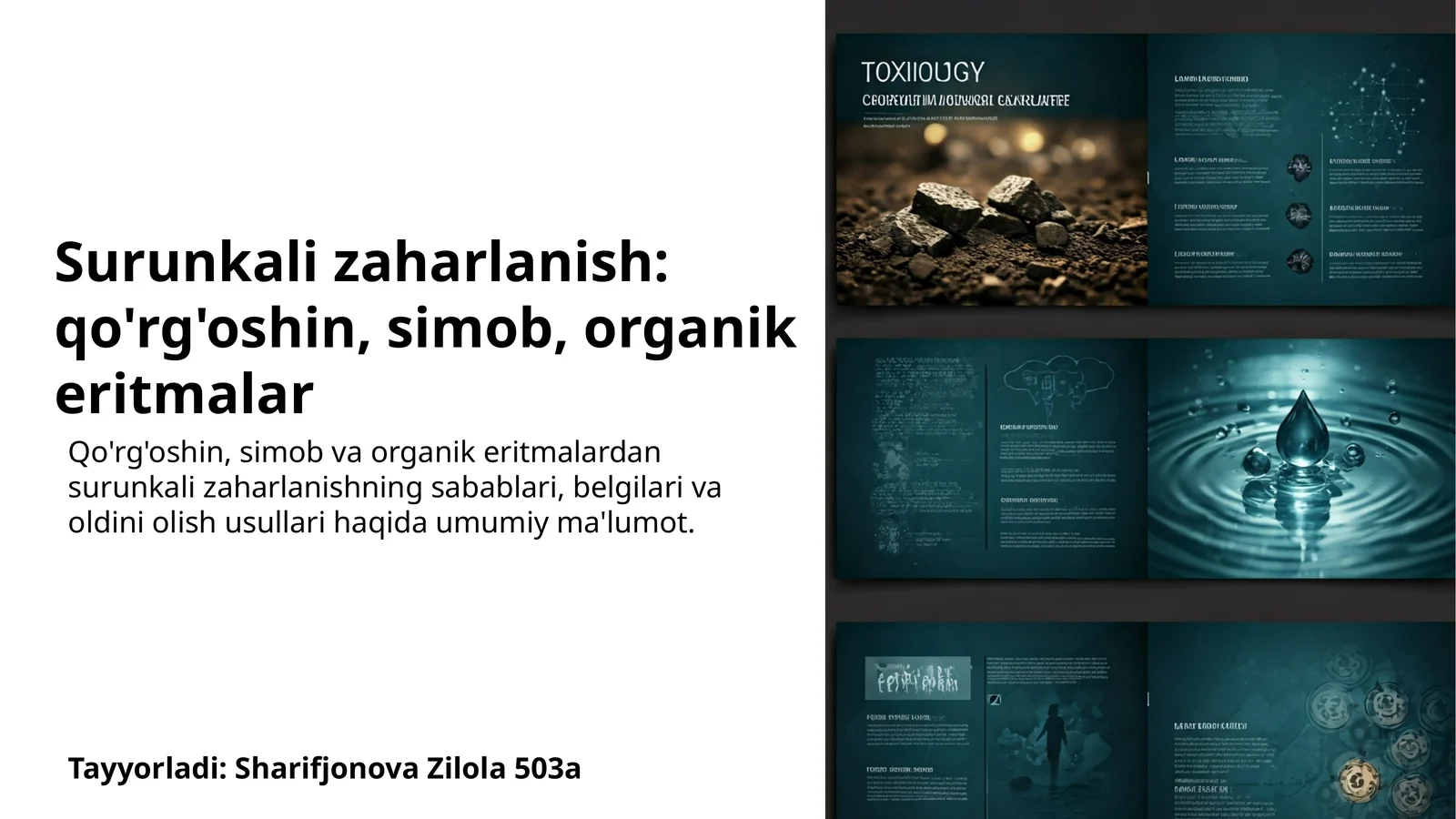 Surunkali zaharlanish