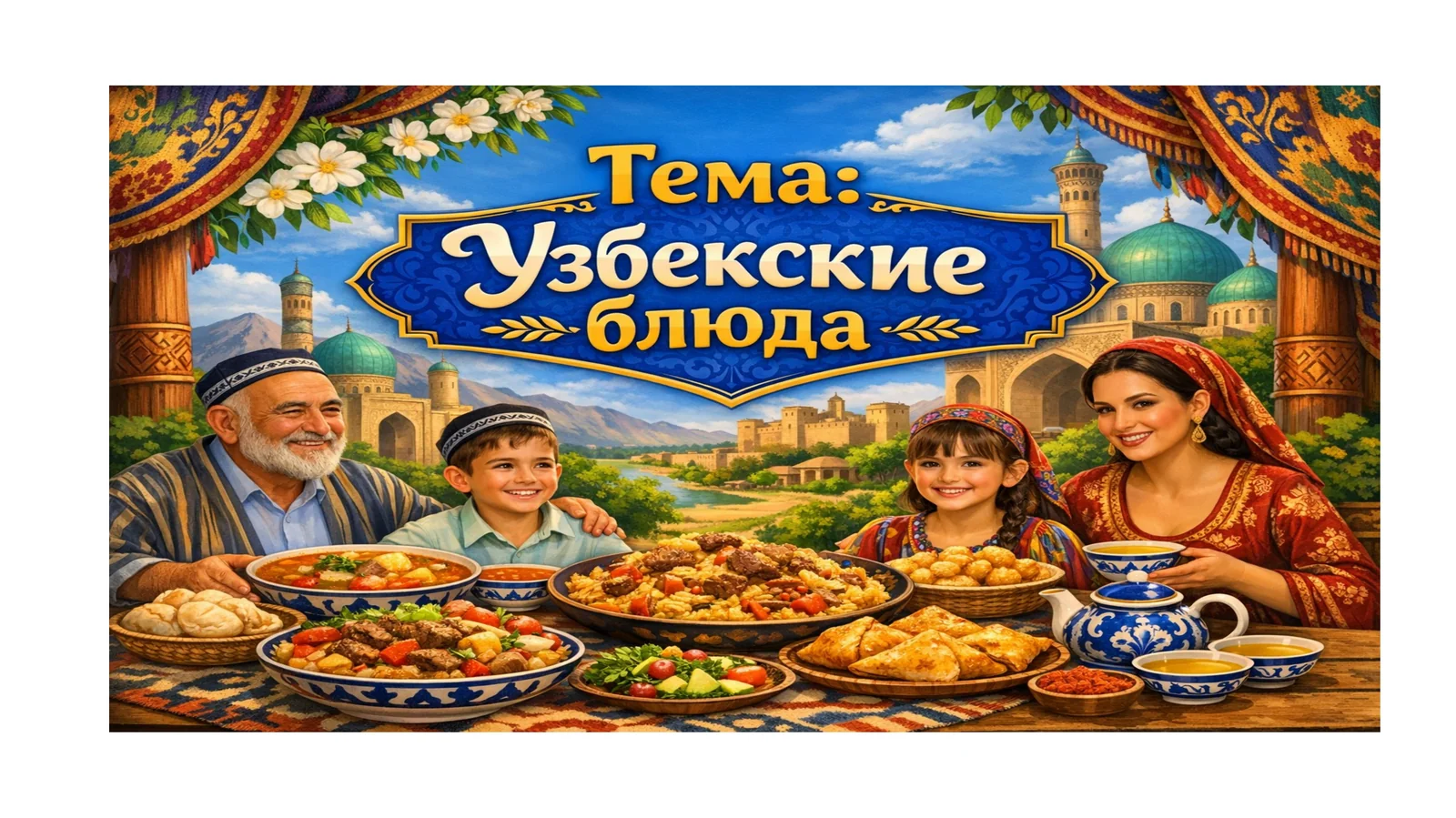 Национальная кухня Узбекистана