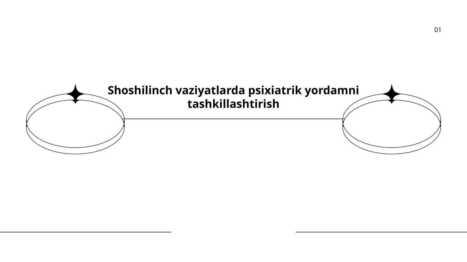 Shoshilinch vaziyatlarda psixiatrik yordamni tashkillashtirish