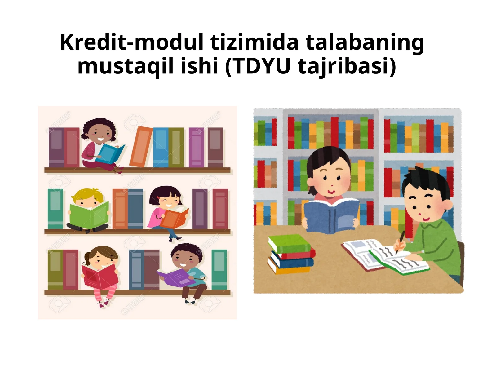 Kredit-modul tizimi va talabaning mustaqilishi (TDYu tajribasi)