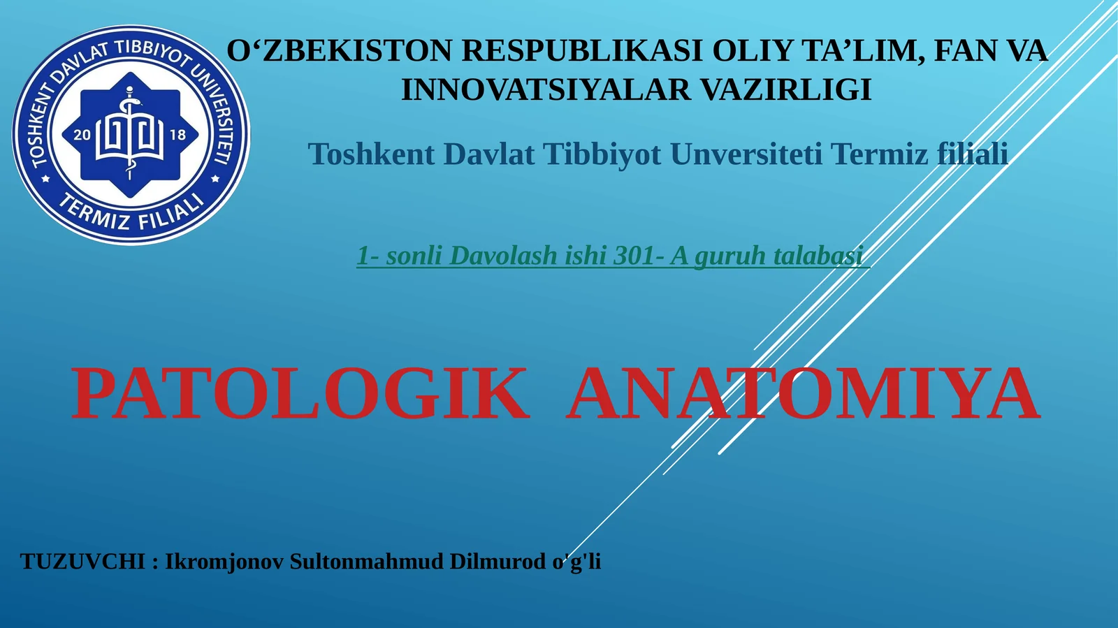 Patologik anatomiya