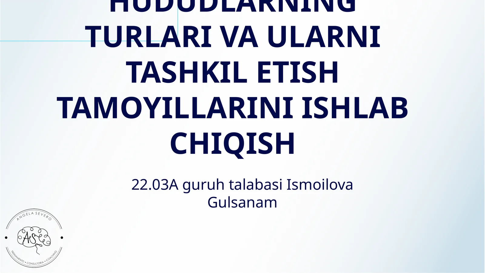 MUHOFAZA QILINADIGAN TABIY HUDUDLARNING TURLARI VA ULARNI TASHKIL ETISH TAMOYILLARINI ISHLAB CHIQISH