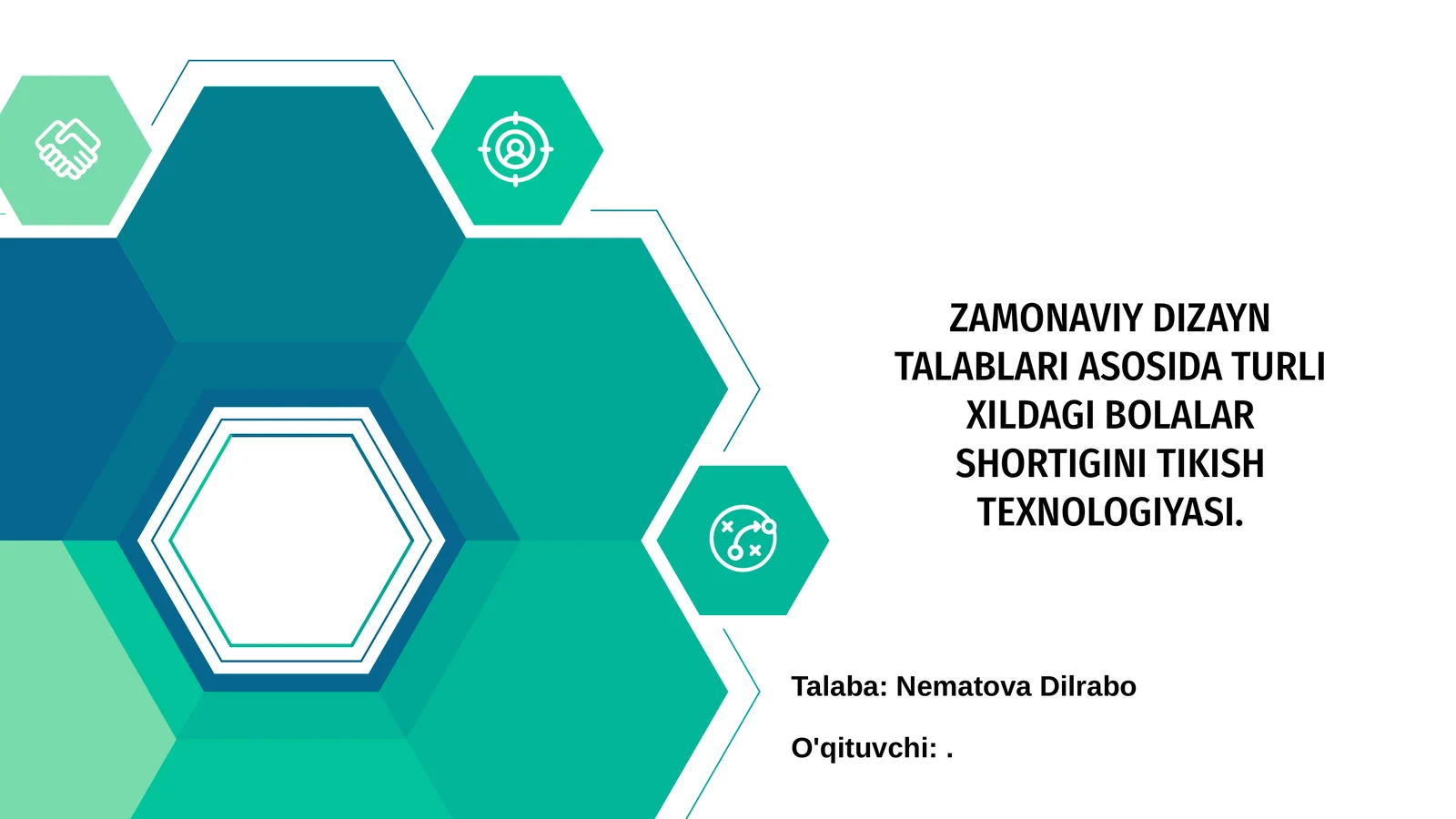 Zamonaviy Dizayn Talablari Asosida Turli Xildagi Bolalar Shortigini Tikish Texnologiyasi